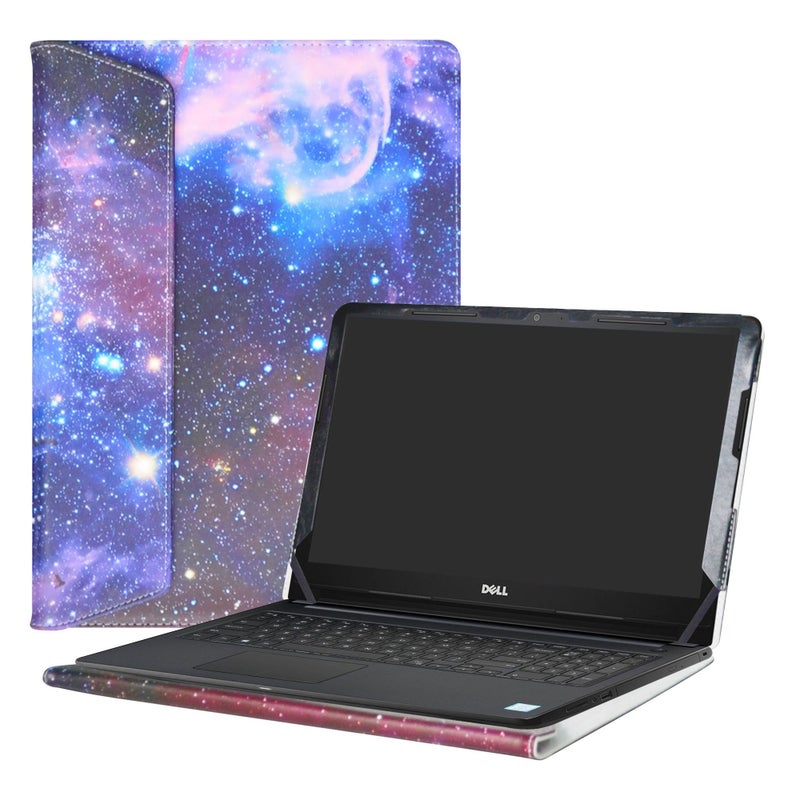 Alapmk Protective Case Cover for Dell Inspiron 15 3593 3595 3585 3584 3583 3582 3581 3580 3573 3567 3565 3568 3576 3573 3551 3552 3558 15.6" Laptop(Note:Not fit 3542 3543 3541),Galaxy - Image 1